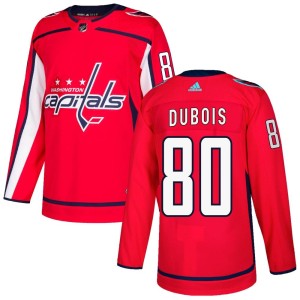 Washington Capitals Pierre-Luc Dubois Official Red Adidas Authentic Youth Home NHL Hockey Jersey