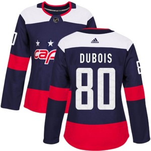 Washington Capitals Pierre-Luc Dubois Official Navy Blue Adidas Authentic Women's 2018 Stadium Series NHL Hockey Jersey